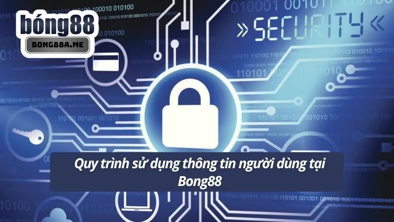 Quy trình sử dụng thông tin người dùng tại Bong88